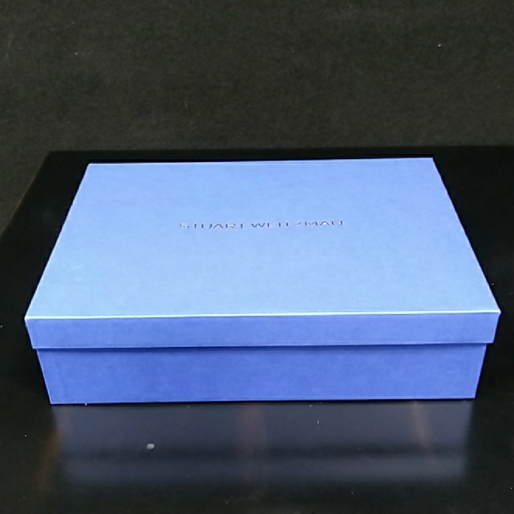Stuart Weitzman Blue Boot Box for SOHO Chelsea